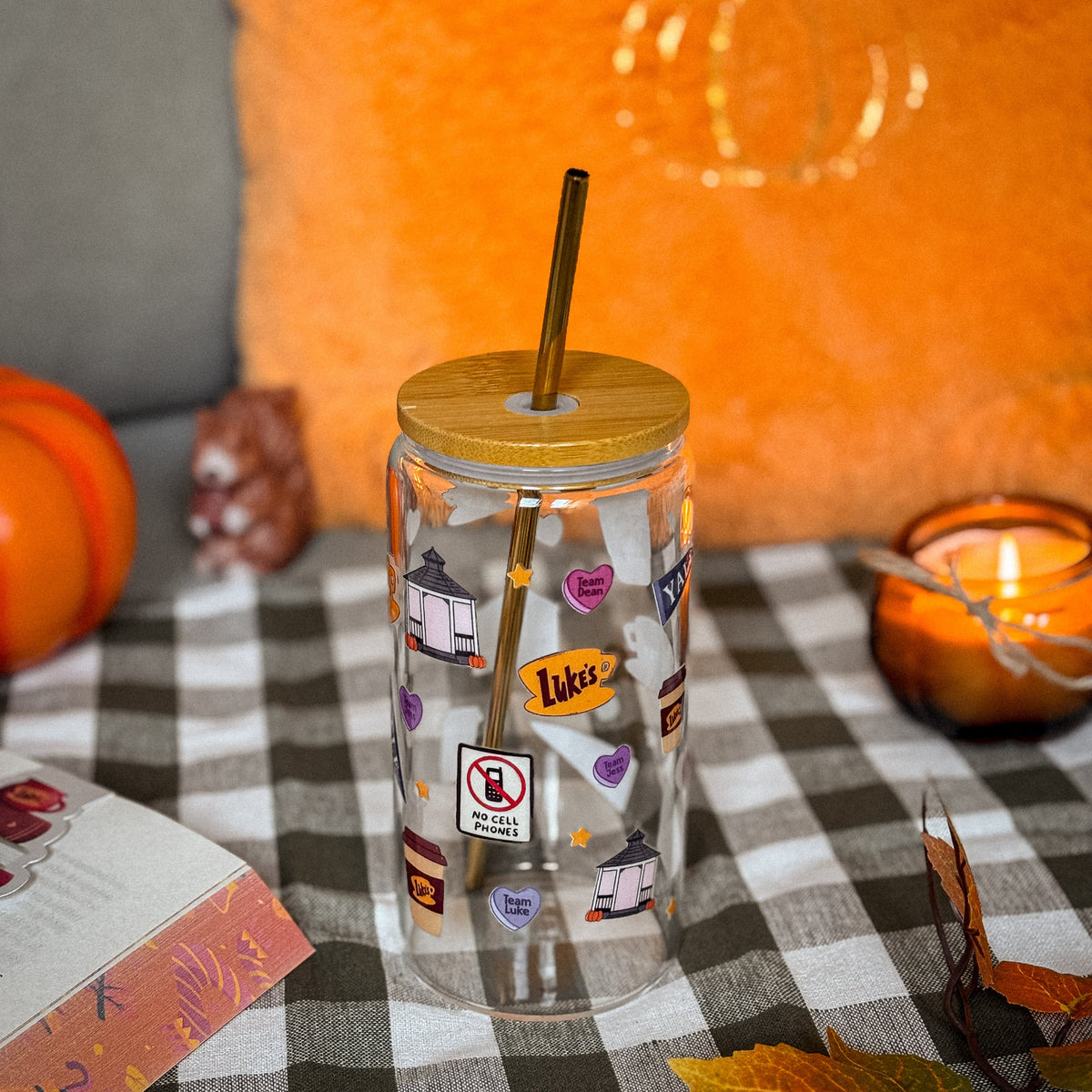Mug en verre Gilmore Girls – Illustrations