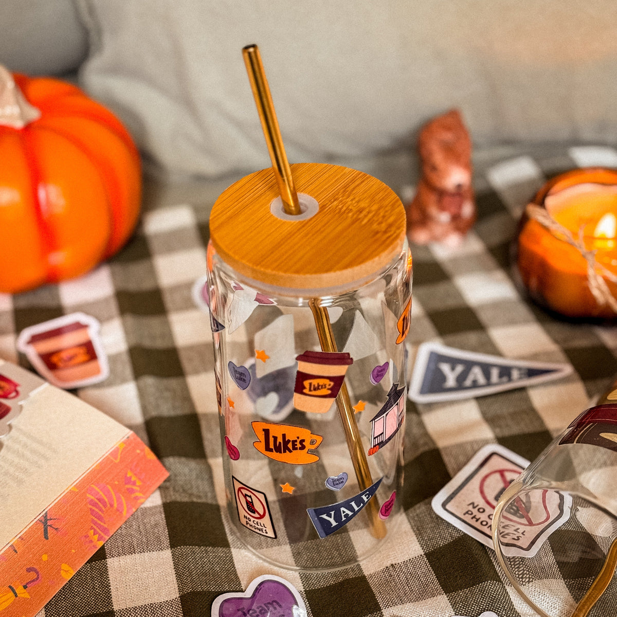 Mug en verre Gilmore Girls – Illustrations