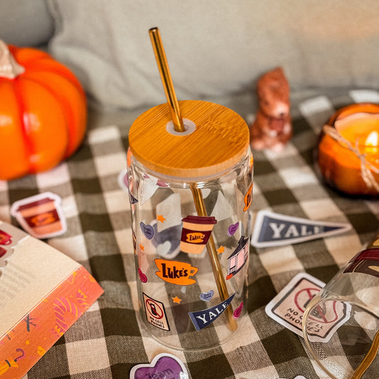 Mug en verre Gilmore Girls – Illustrations