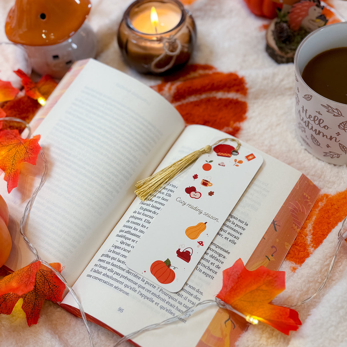 Marque-page Cozy Reading Season