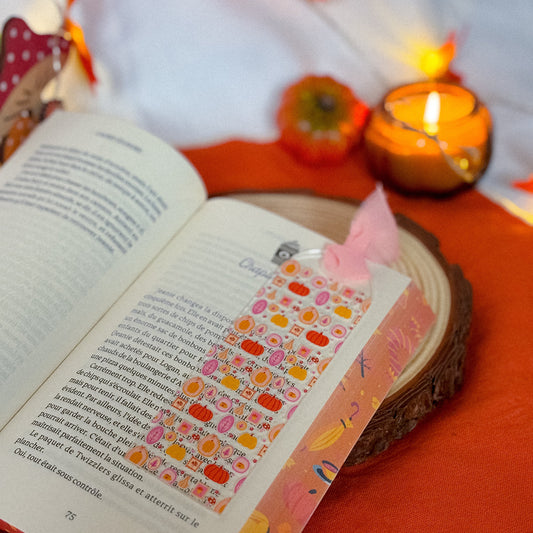 Marque-page en plexi – Douceur d’automne