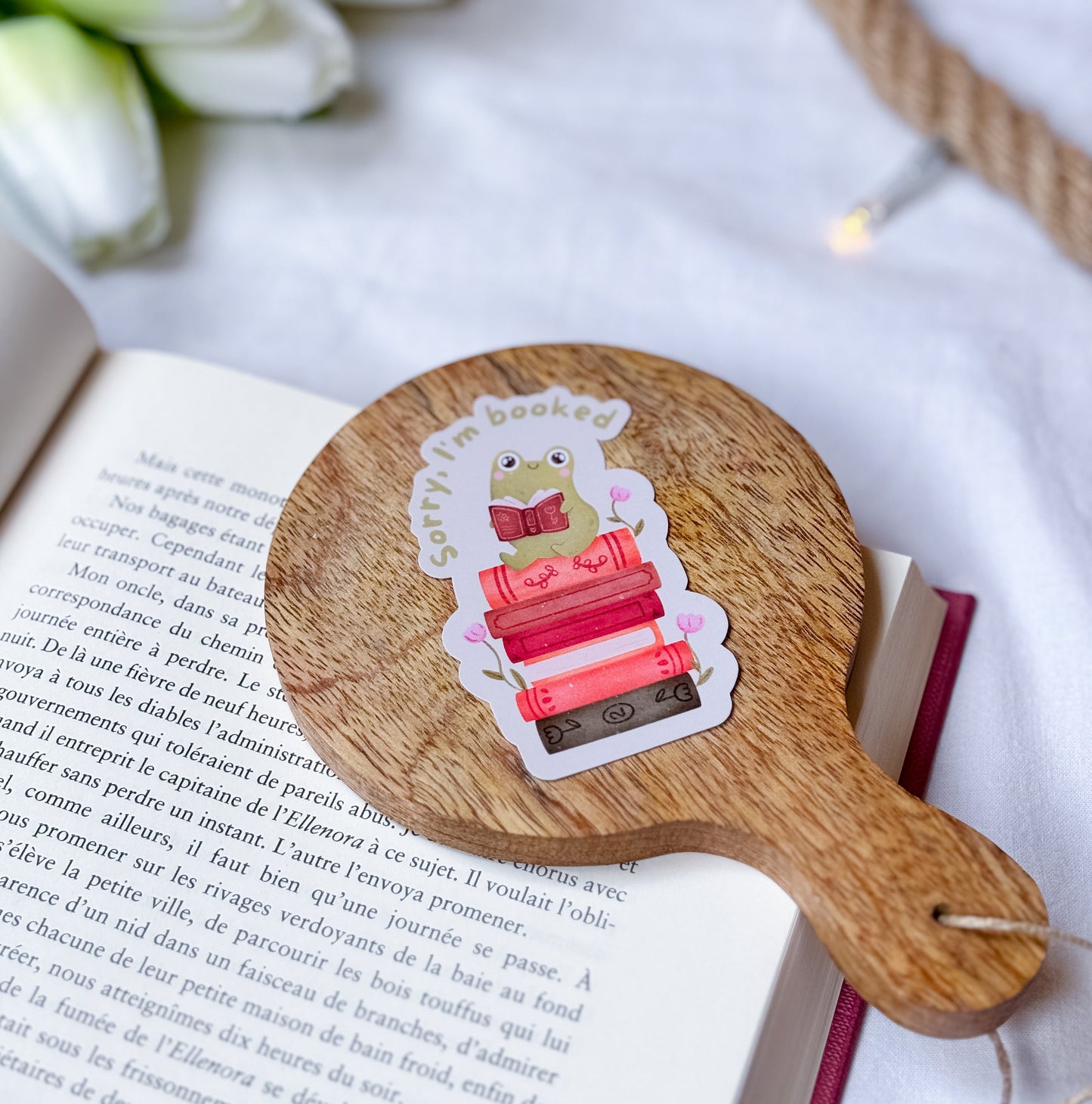 Sticker « Froggy Booked »