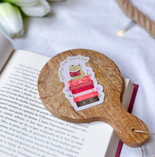 Sticker « Froggy Booked »
