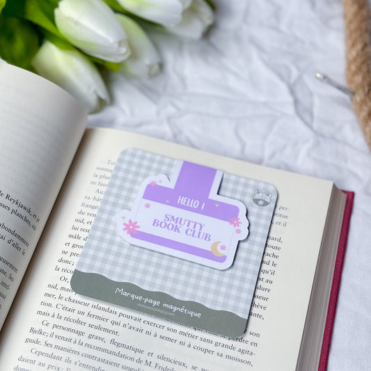 Marque-page magnétique « Smutty Book Club »