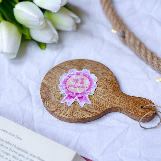 Sticker - Fêtes des mères « #1 maman – holographique »