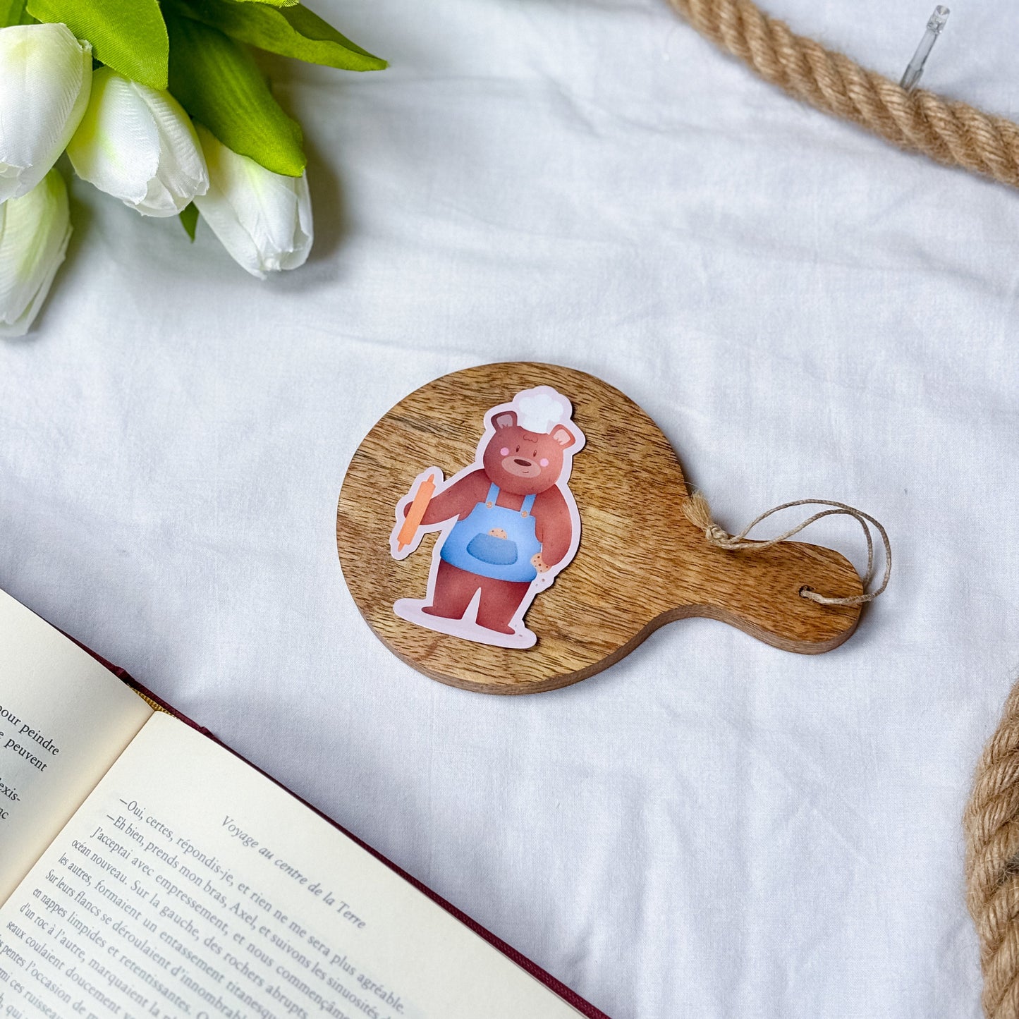 Sticker - Ours pâtissier