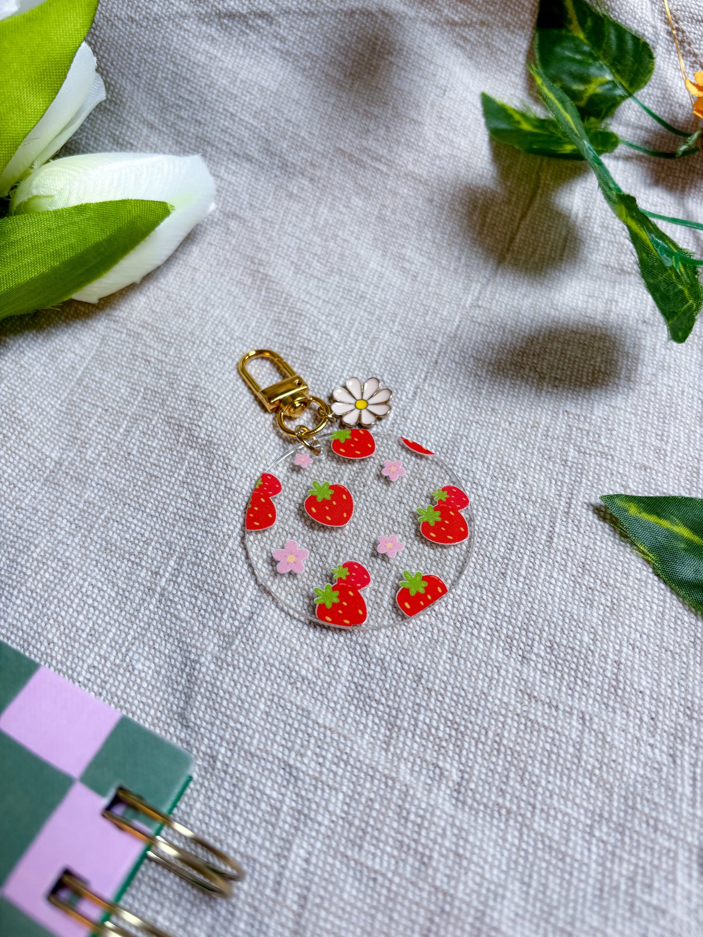 🍓 Porte-clé Fraises