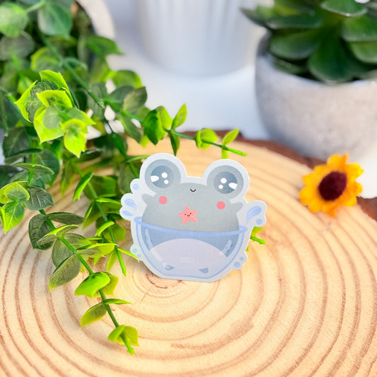 Sticker « Froggy Verseau »