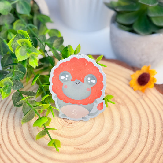 Sticker « Froggy Lion »