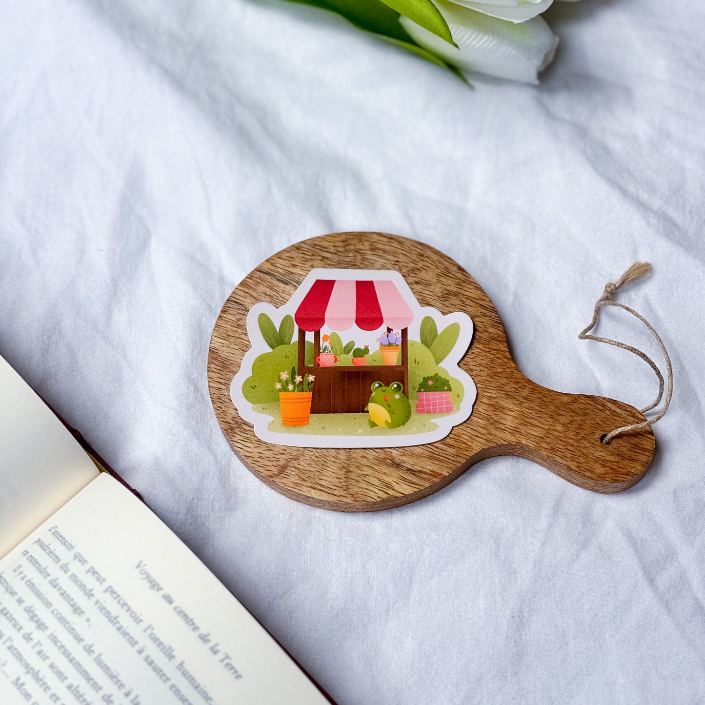 Sticker « Greenhouse Garden » - Grenouille