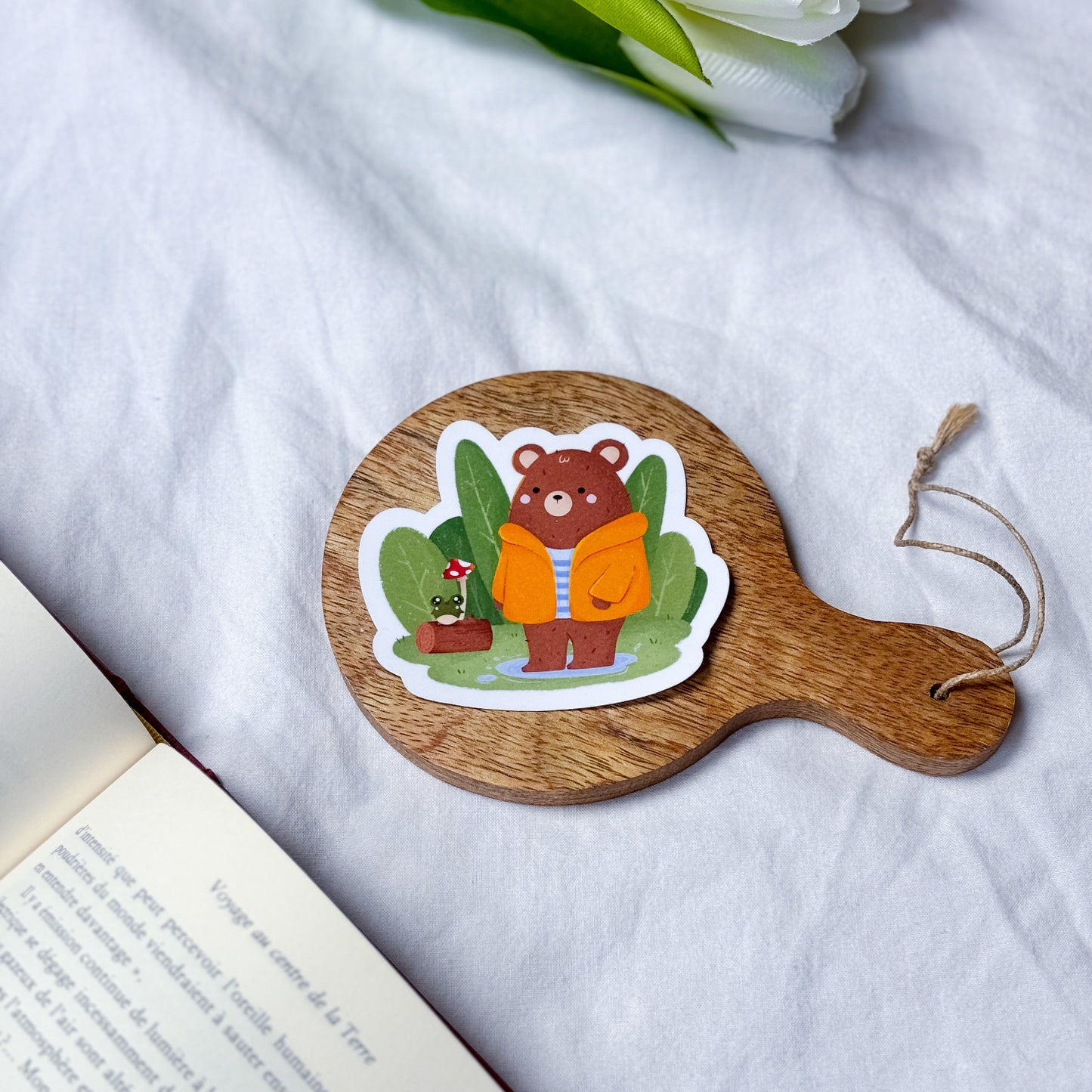 Sticker « Rainy Garden » - Ours
