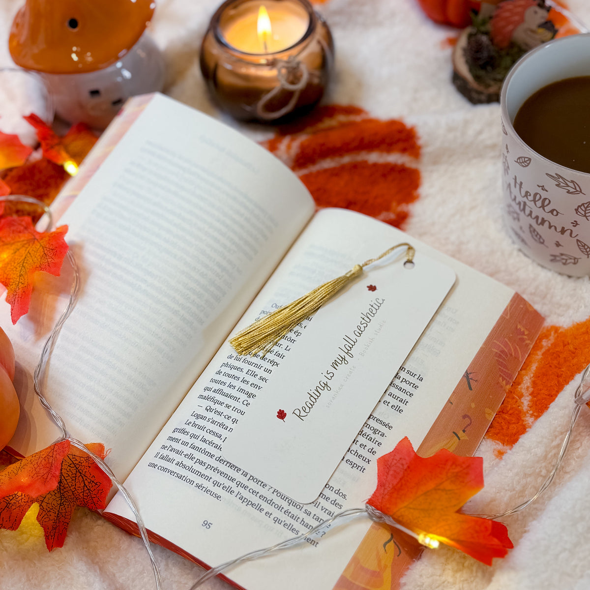 Marque-page Cozy Reading Season