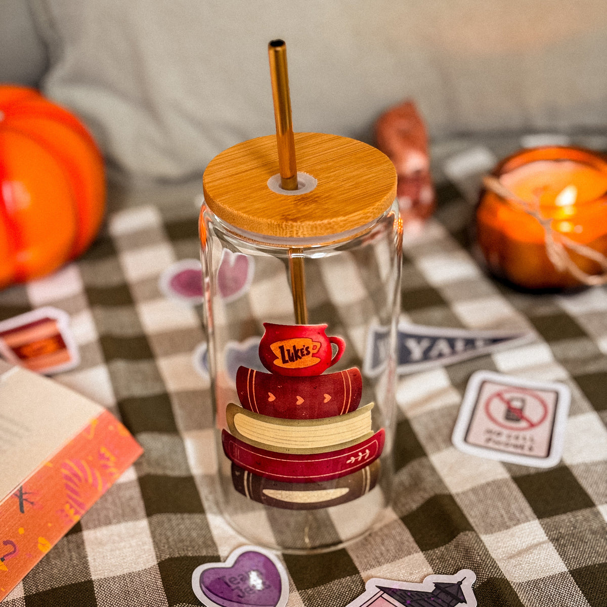 Mug en verre Gilmore Girls – Luke’s & Livres