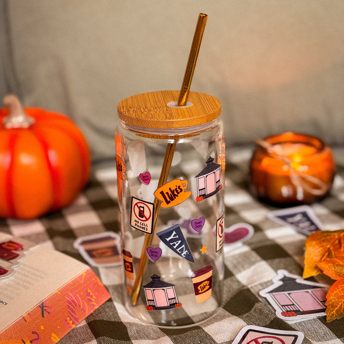 Mug en verre Gilmore Girls – Illustrations