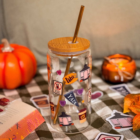 Mug en verre Gilmore Girls – Illustrations