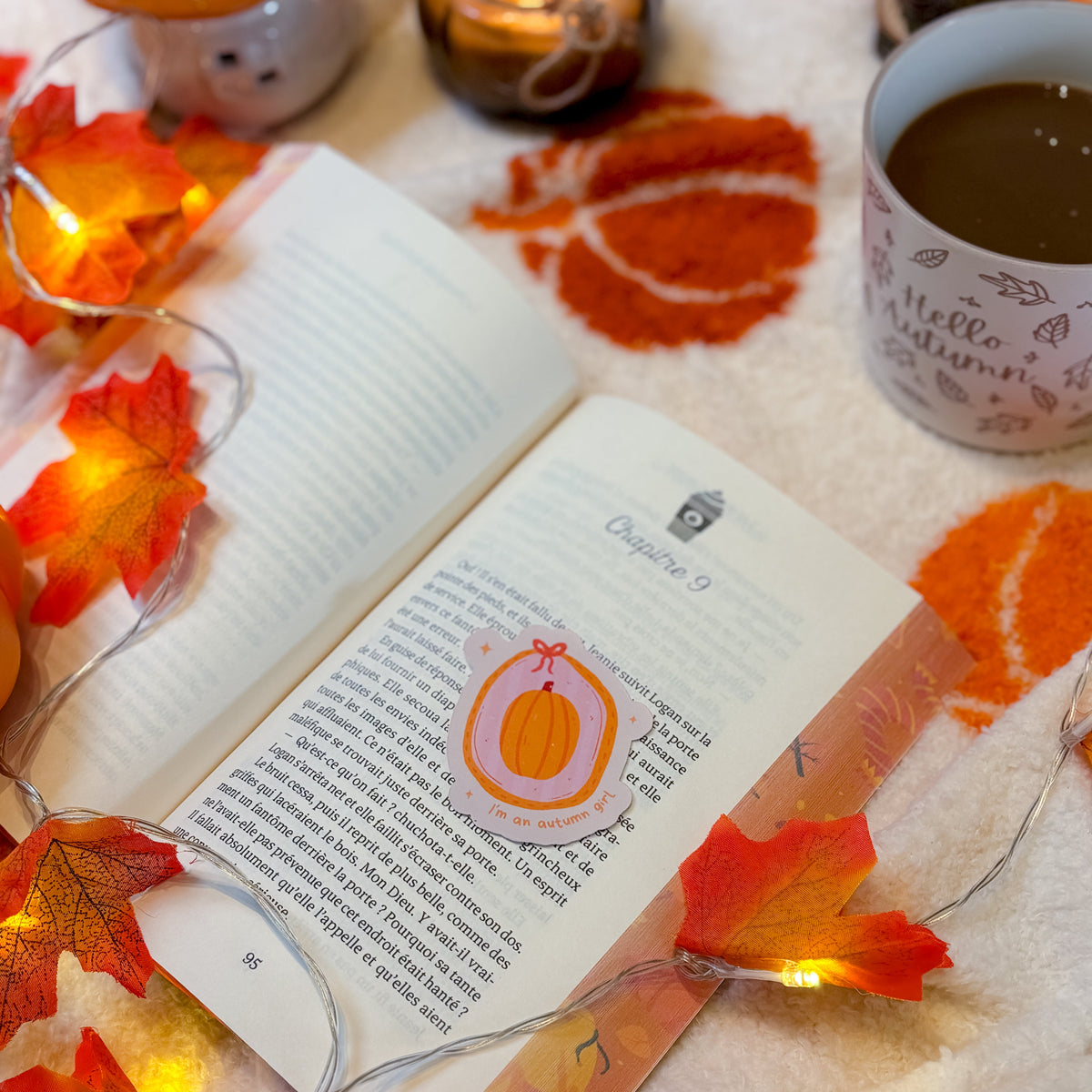 Sticker « I'm an Autumn Girl »