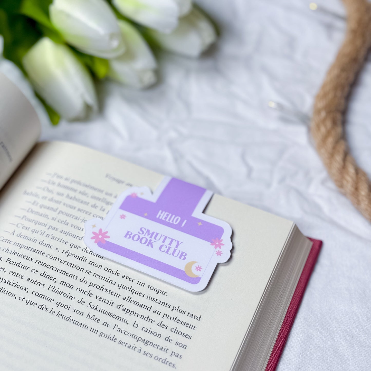 Marque-page magnétique « Smutty Book Club »