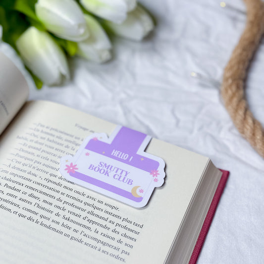 Marque-page magnétique « Smutty Book Club »