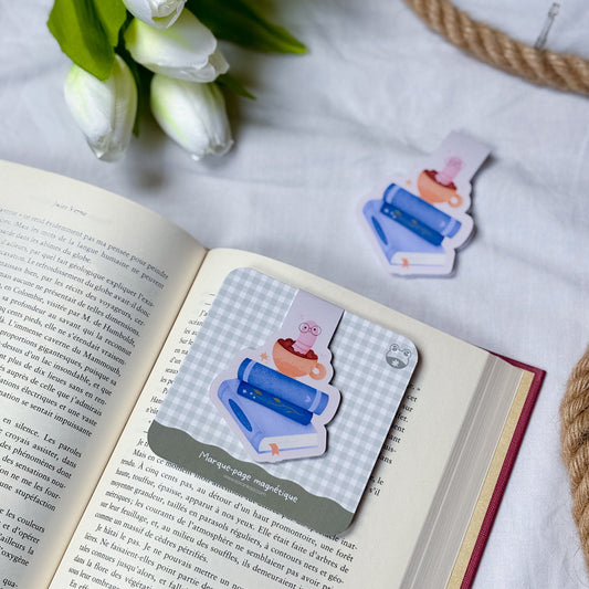 Marque-page magnétique « Certified Cozy Reader »