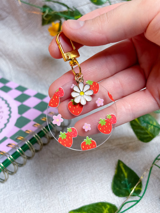 🍓 Porte-clé Fraises