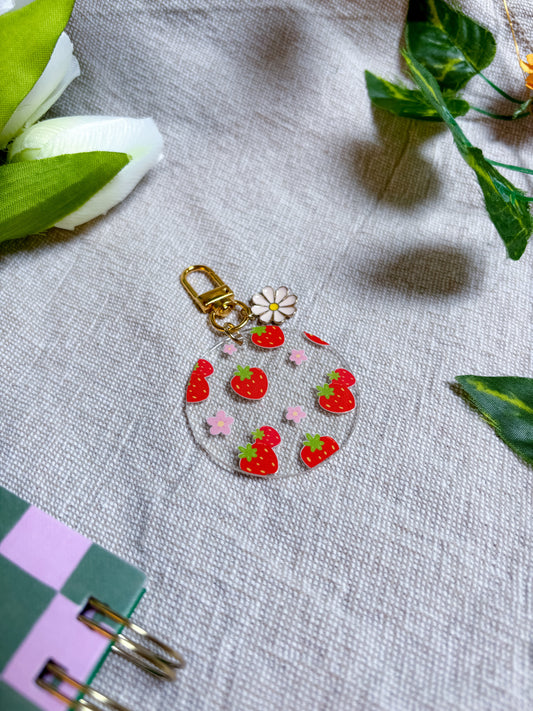 🍓 Porte-clé Fraises