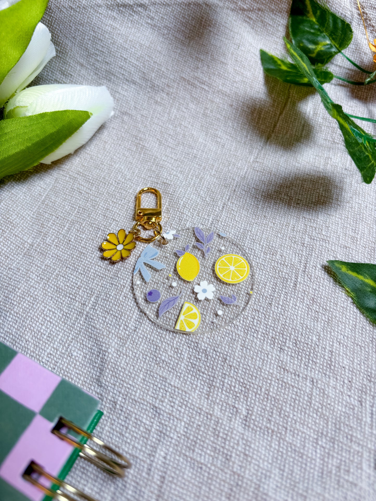 🍋 Porte-clé Citrons