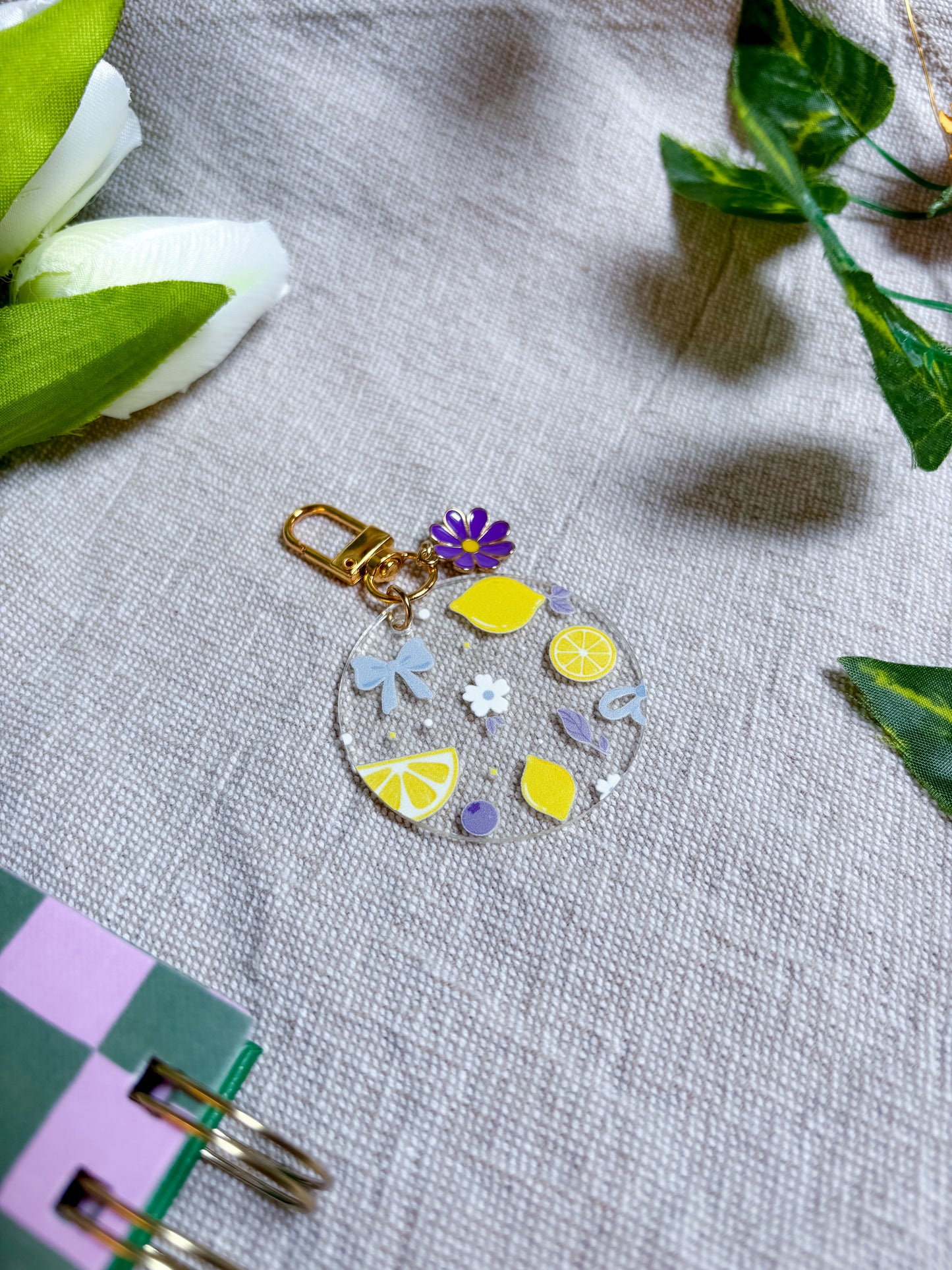 🍋 Porte-clé Citrons