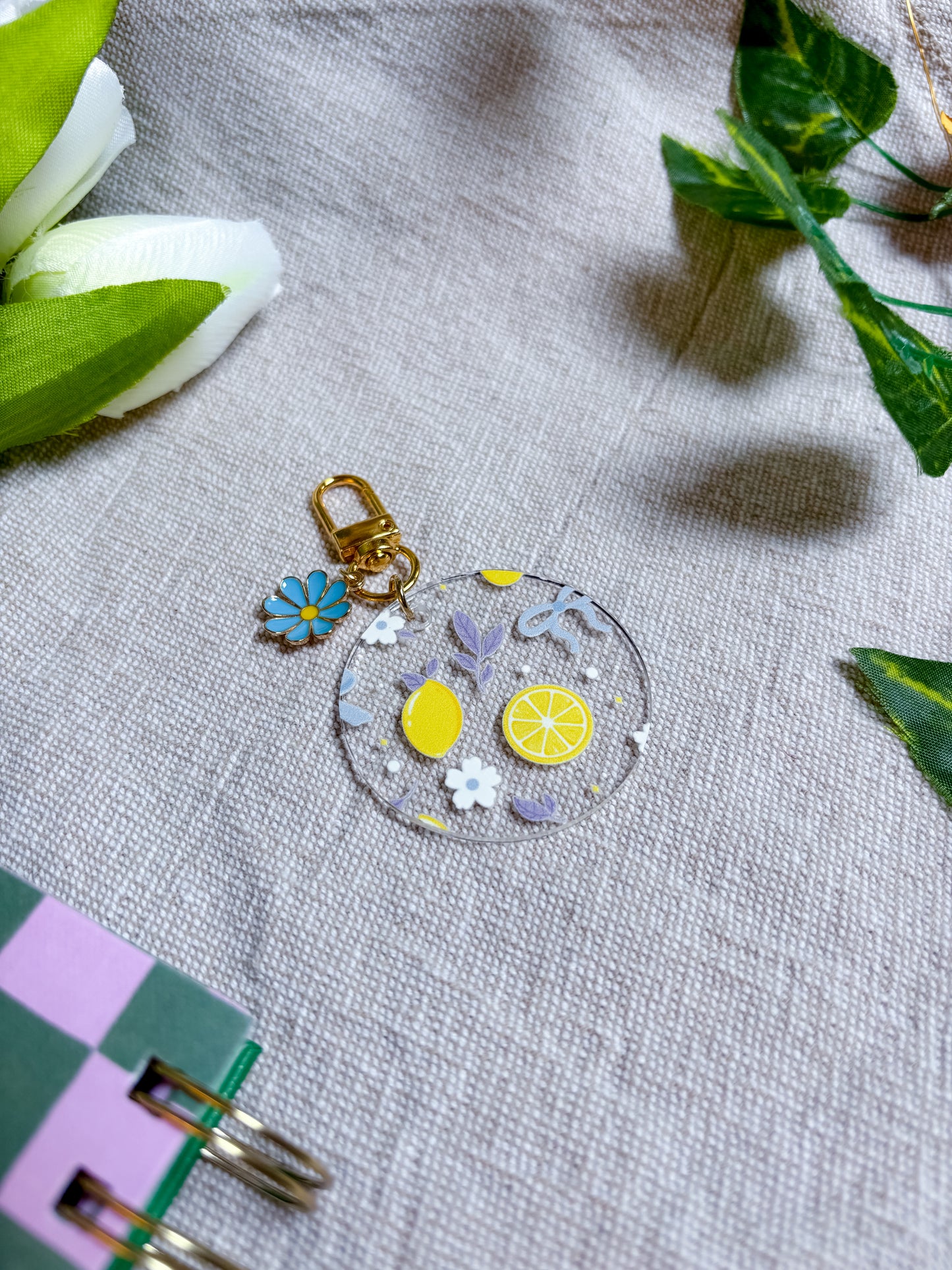 🍋 Porte-clé Citrons