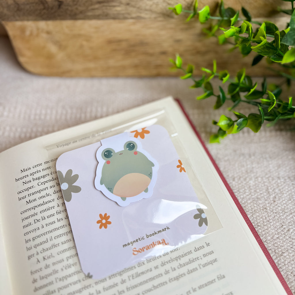 Marque-page magnétique « Froggy »