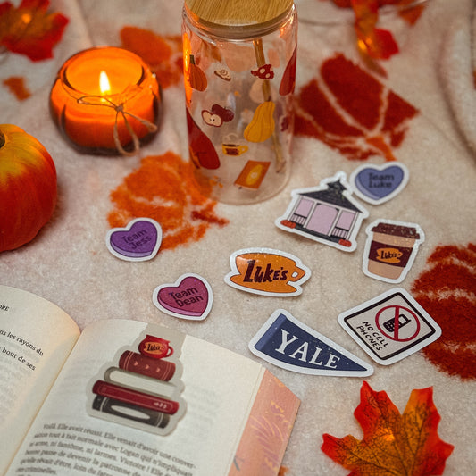 Lot de stickers Gilmore Girls