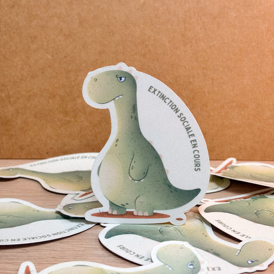 Sticker « Extinction sociale »