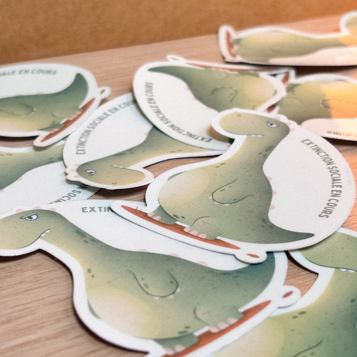 Sticker « Extinction sociale »