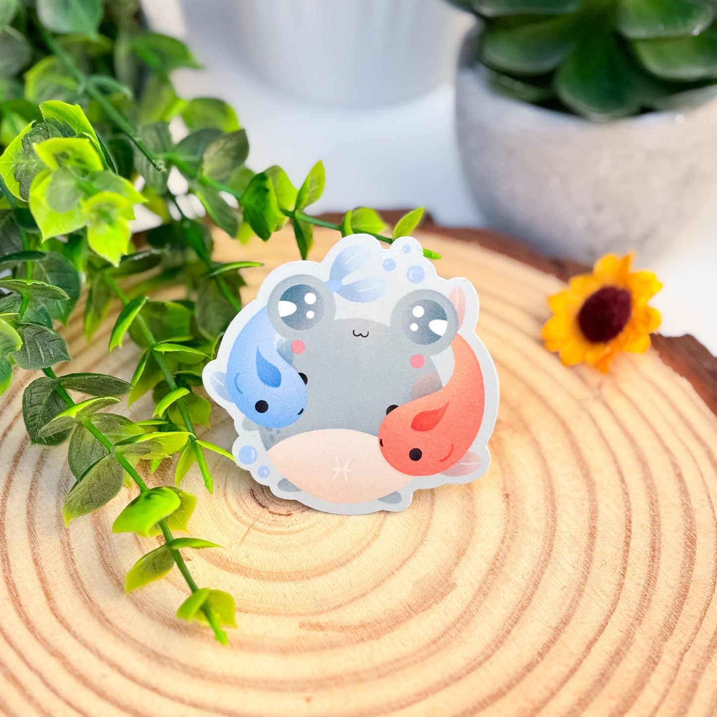 Sticker « Froggy Poissons »