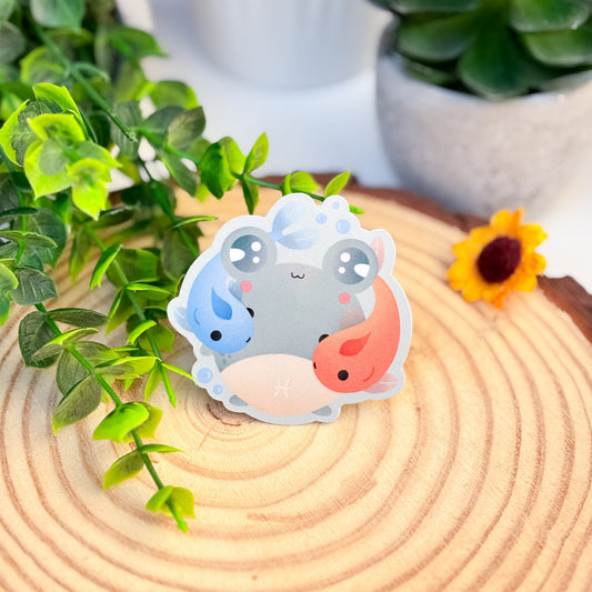Sticker « Froggy Poissons »