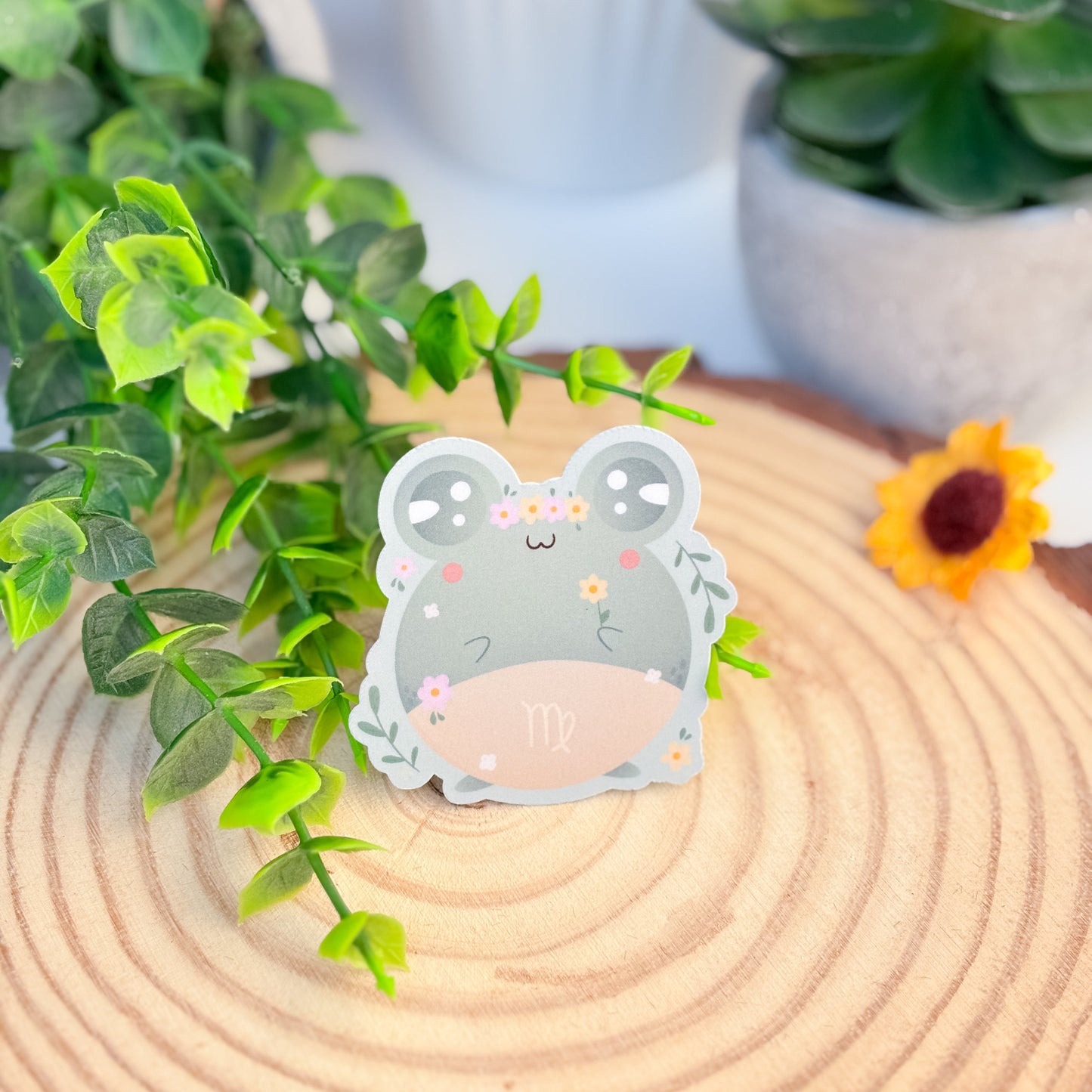 Sticker « Froggy Vierge »