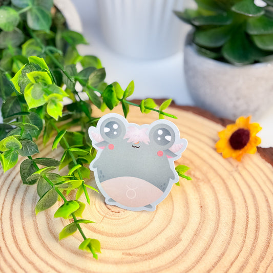 Sticker « Froggy Taureau »