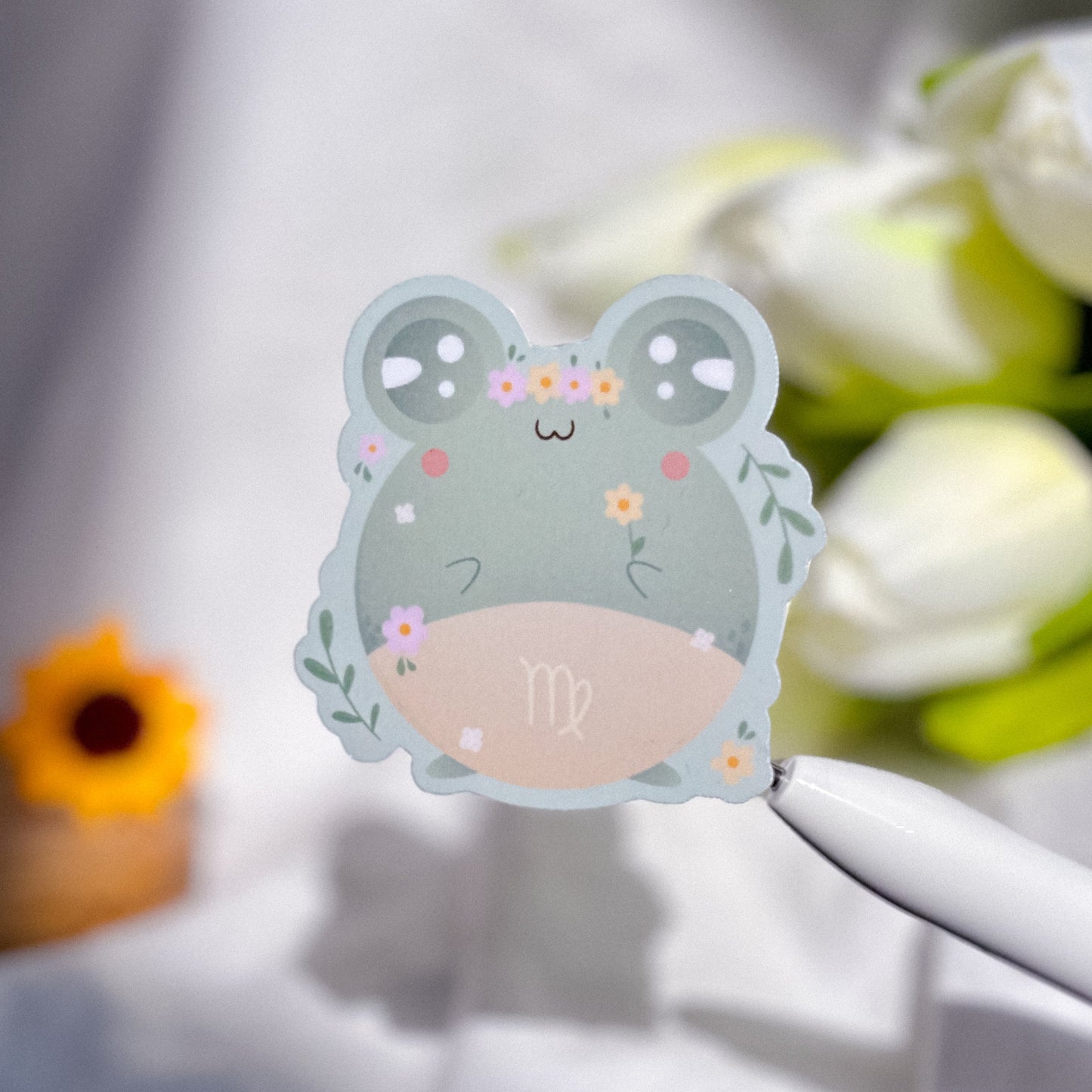 Sticker « Froggy Vierge »