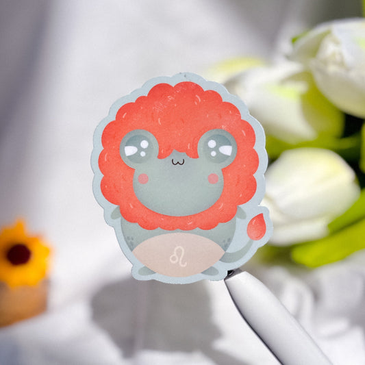 Sticker « Froggy Lion »