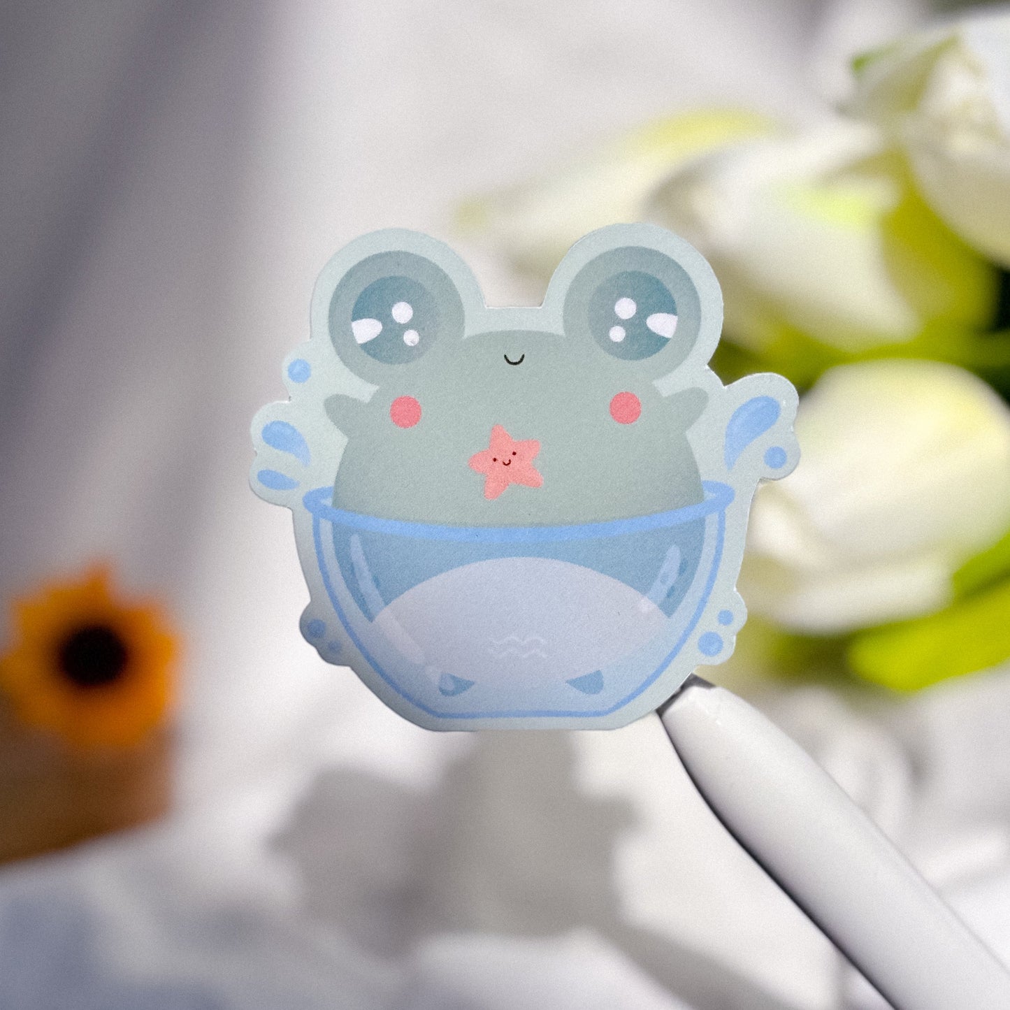 Sticker « Froggy Verseau »