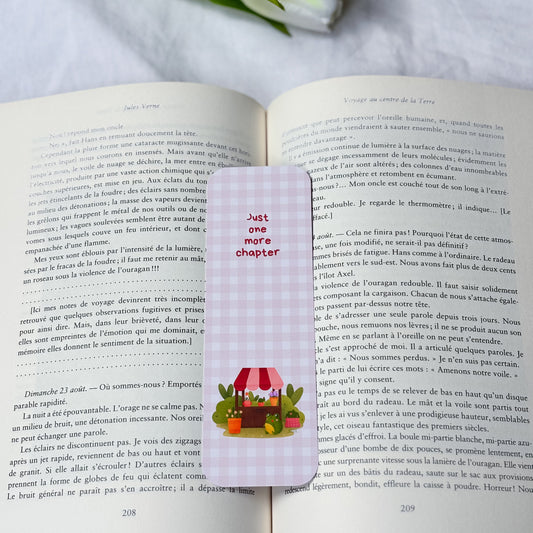 Marque-page « Just One More Chapter »