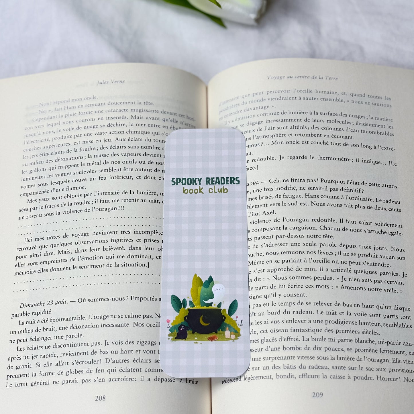 Marque-page « Spooky Readers »