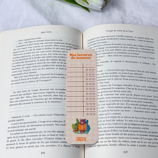 Marque-page « Books & Rainy Days »