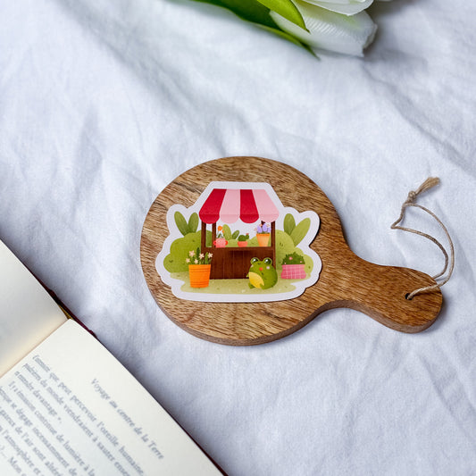 Sticker « Greenhouse Garden » - Grenouille