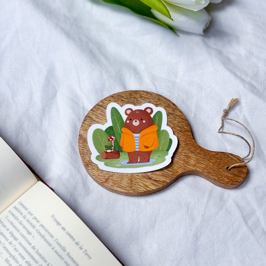 Sticker « Rainy Garden » - Ours