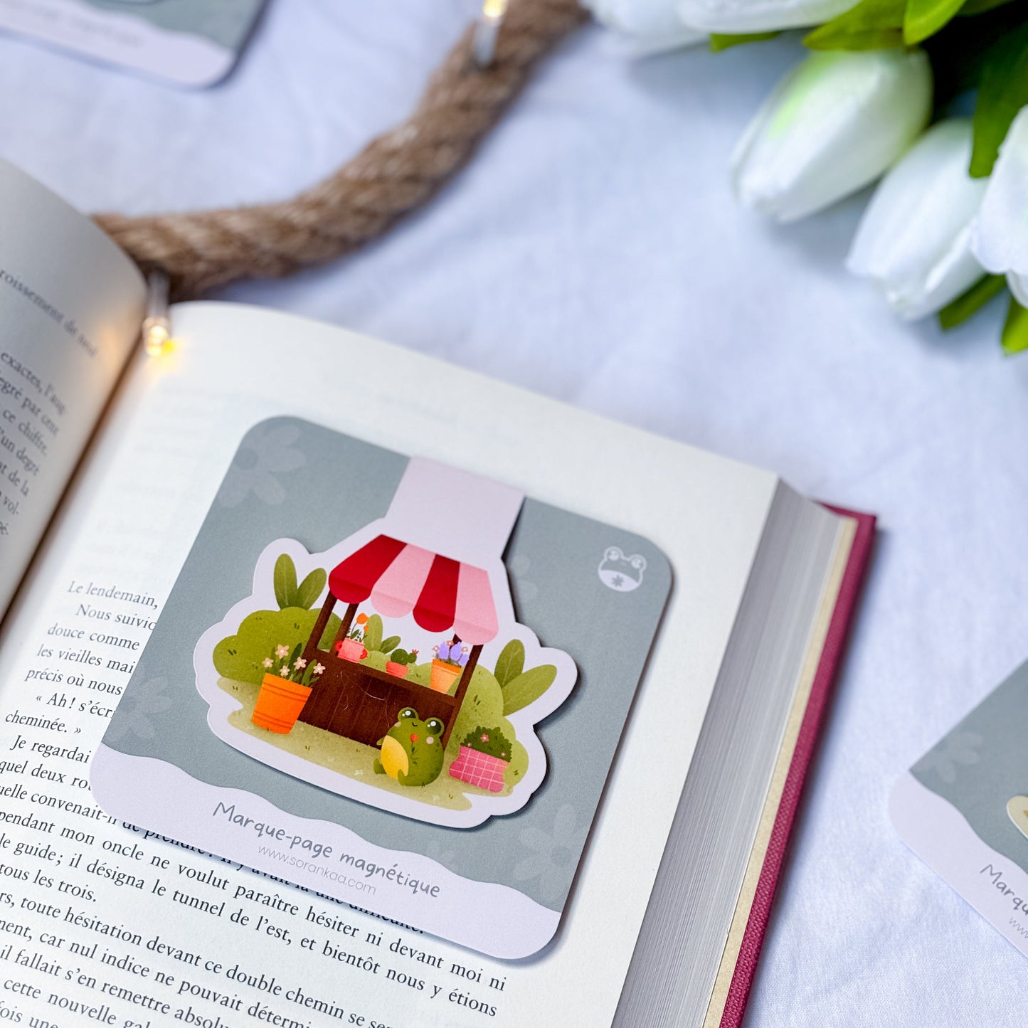 Marque-page magnétique « Greenhouse Garden »