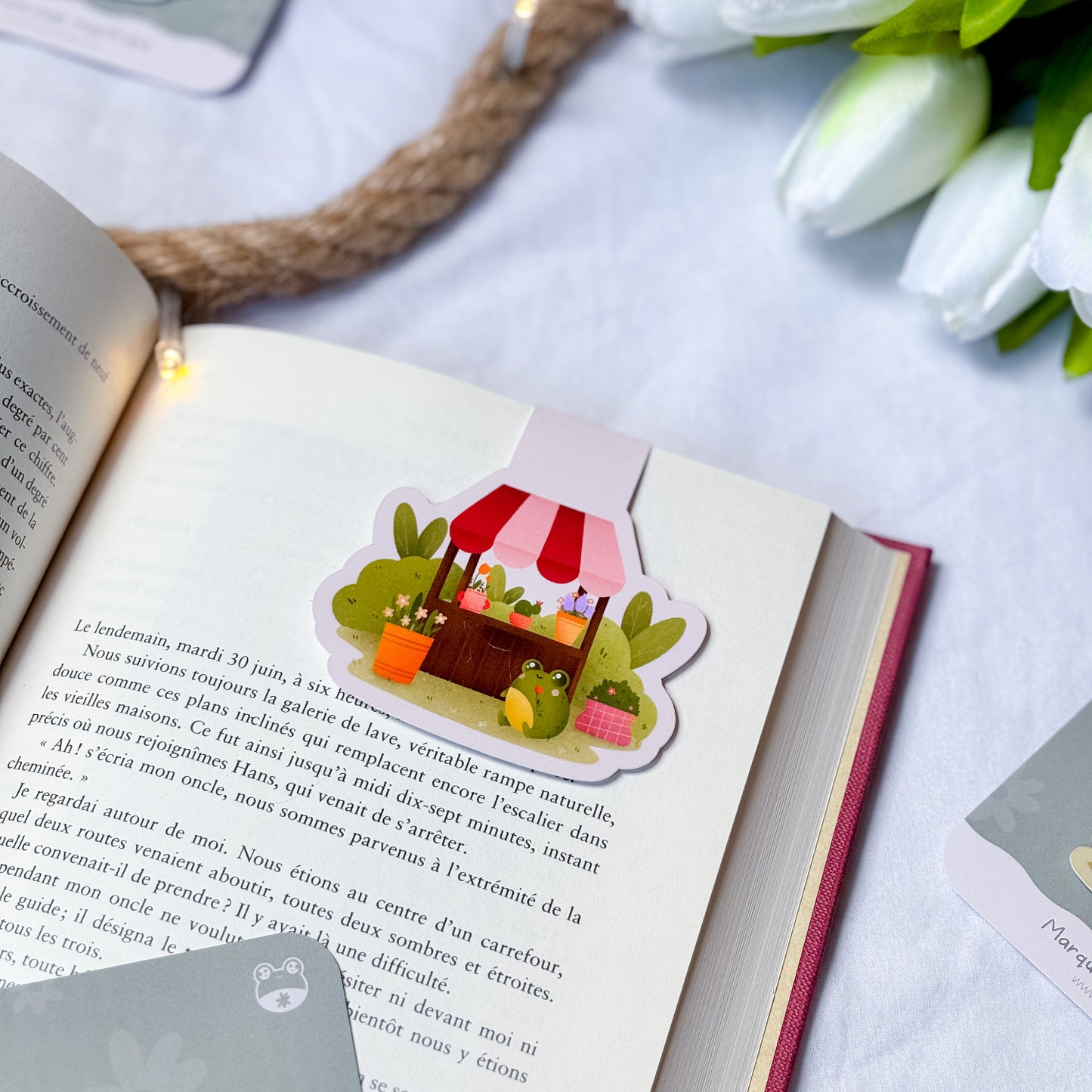 Marque-page magnétique « Greenhouse Garden »