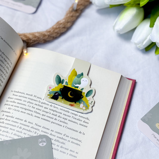 Marque-page magnétique « Witches Garden »