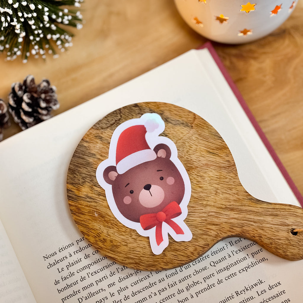 Sticker « Ourson de Noël »