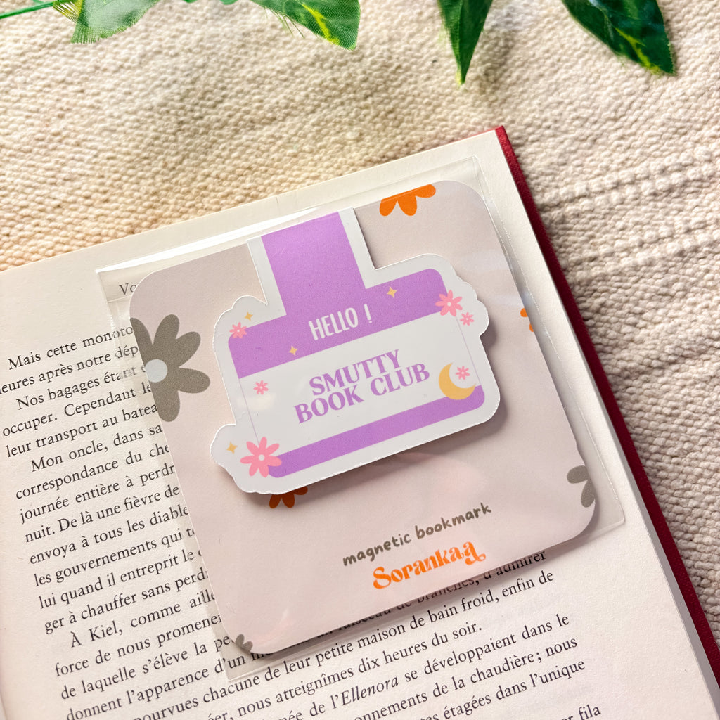 Marque-page magnétique « Smutty Book Club »