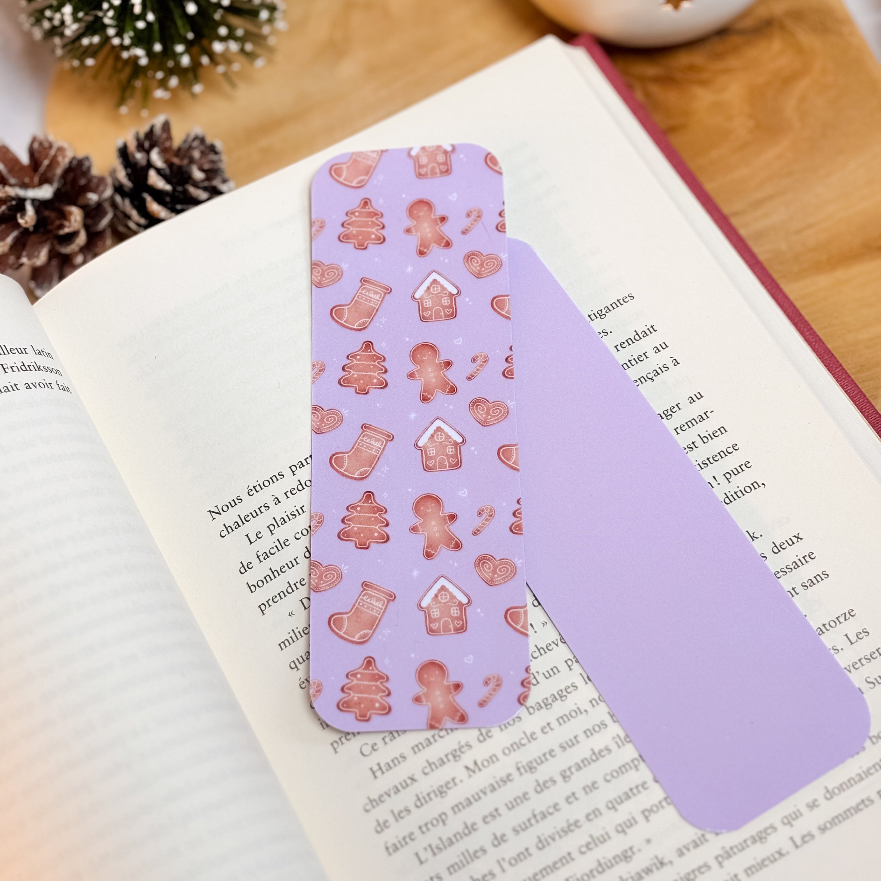 Marque-page « Biscuits de Noël »